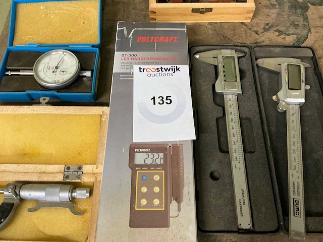 Partij meet- en precisiegereedschap - afbeelding 3 van  8