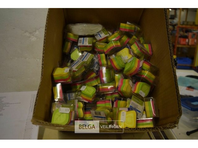 Partij memo blaadjes 50x50mm - afbeelding 1 van  2