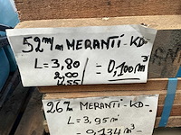 Partij meranti balken - afbeelding 4 van  6
