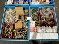 Partij messing afsluiters en fittingmateriaal