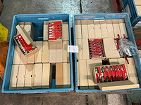Partij messing afsluiters