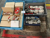 Partij messing afsluiters