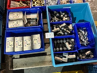 Partij messing afsluiters