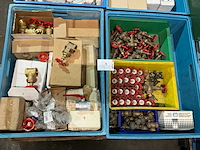 Partij messing afsluiters