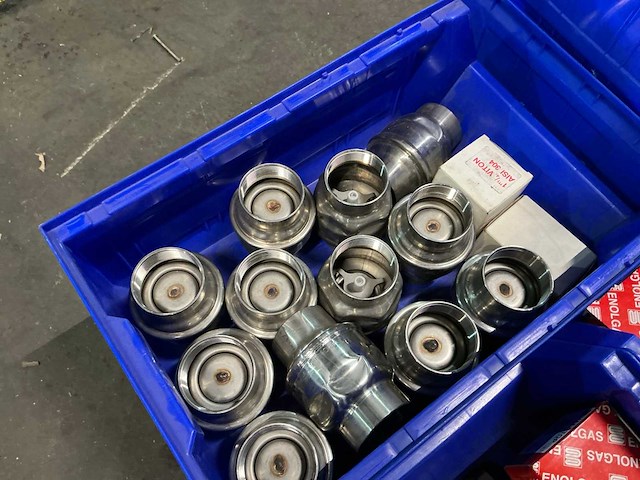 Partij messing en rvs terugslagkleppen - afbeelding 5 van  11