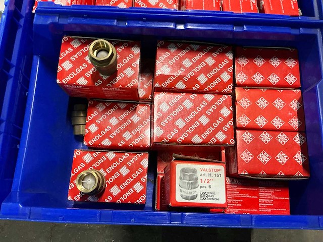 Partij messing en rvs terugslagkleppen - afbeelding 6 van  11