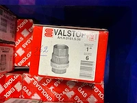 Partij messing en rvs terugslagkleppen - afbeelding 8 van  11
