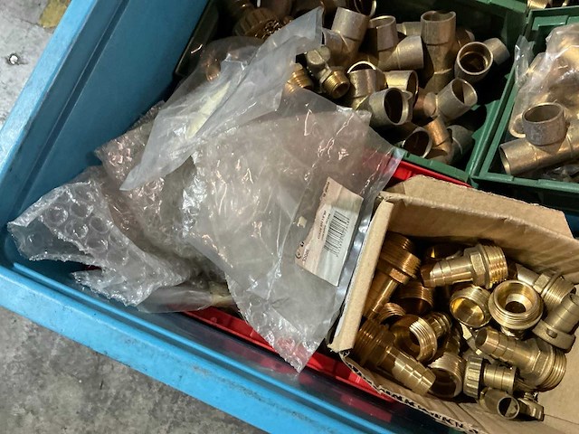 Partij messing fitting materiaal - afbeelding 11 van  13