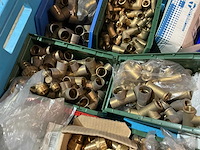 Partij messing fitting materiaal - afbeelding 12 van  13