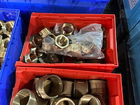 Partij messing fitting materiaal - afbeelding 9 van  11
