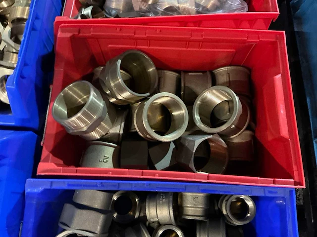 Partij messing fitting materiaal - afbeelding 7 van  11