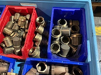 Partij messing fittingmateriaal - afbeelding 8 van  9