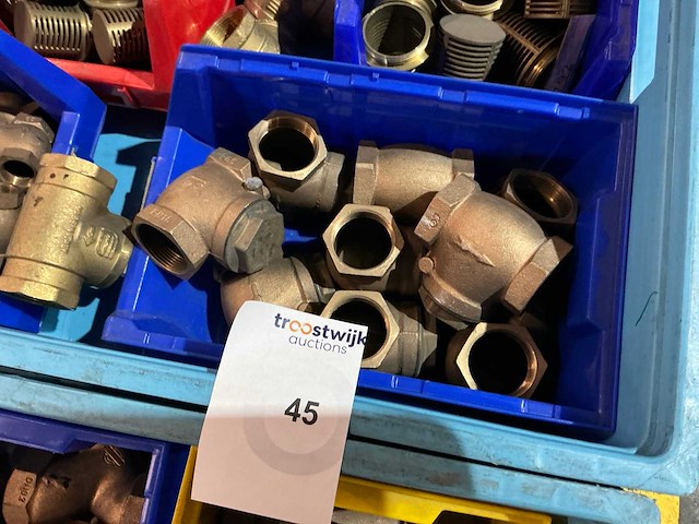 Partij messing fittingmateriaal - afbeelding 9 van  9