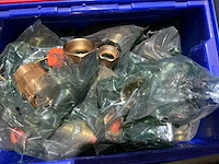 Partij messing fittingmateriaal - afbeelding 1 van  12
