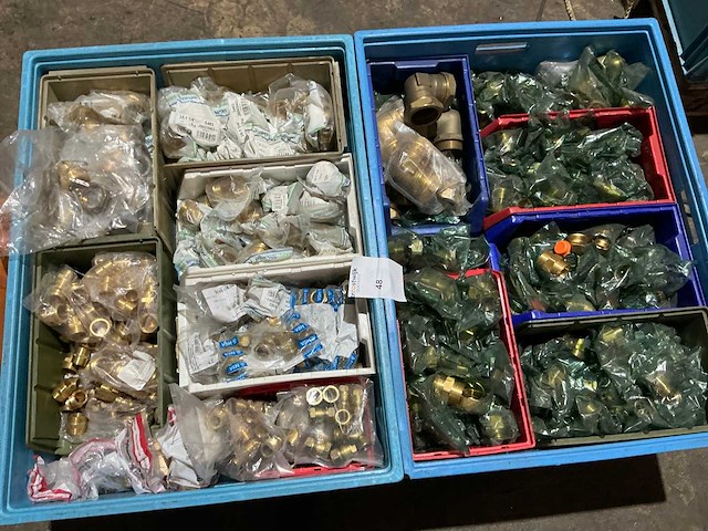 Partij messing fittingmateriaal - afbeelding 8 van  12