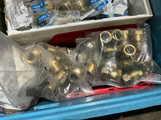 Partij messing fittingmateriaal - afbeelding 3 van  12