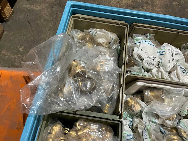 Partij messing fittingmateriaal - afbeelding 4 van  12