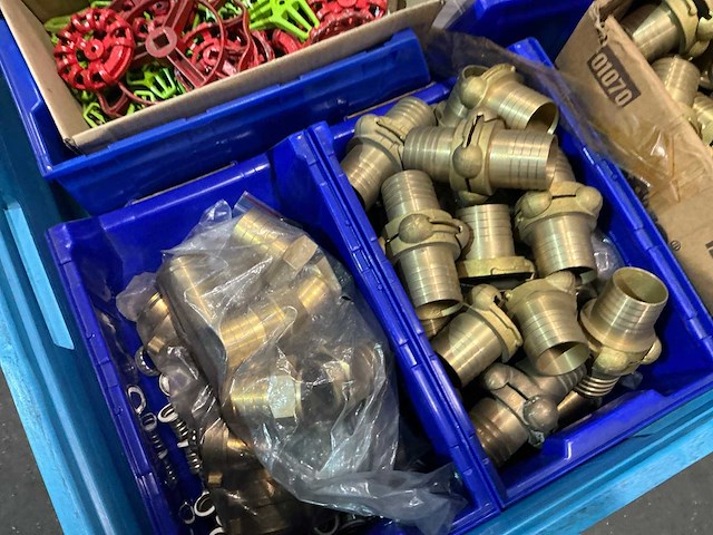 Partij messing fittingmateriaal - afbeelding 3 van  8