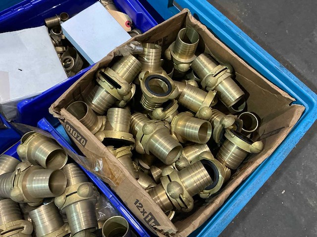 Partij messing fittingmateriaal - afbeelding 4 van  8