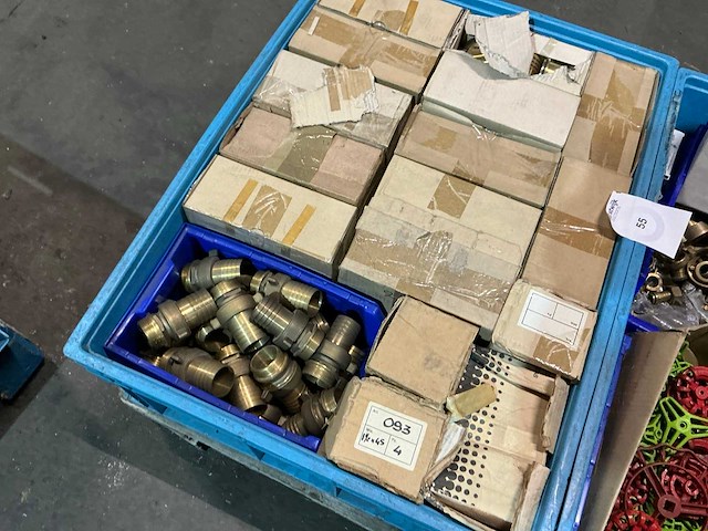 Partij messing fittingmateriaal - afbeelding 6 van  8