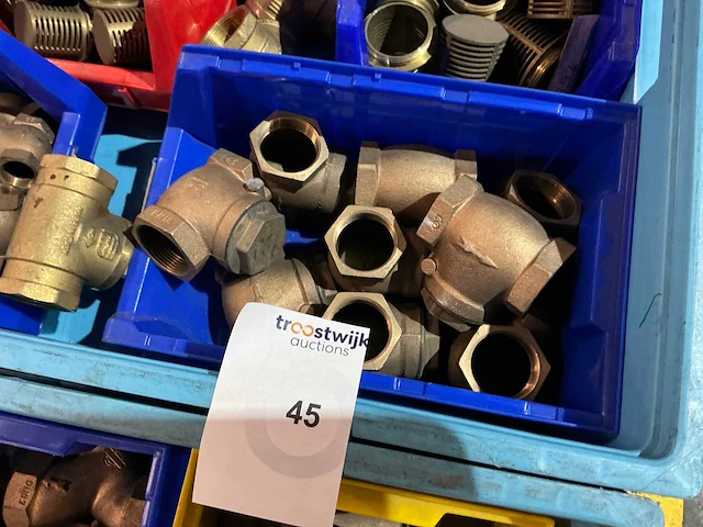 Partij messing fittingmateriaal - afbeelding 9 van  9