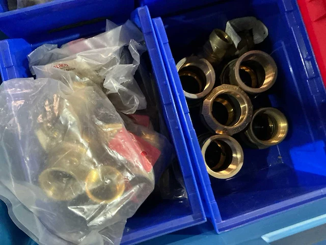 Partij messing fittingmateriaal - afbeelding 11 van  14