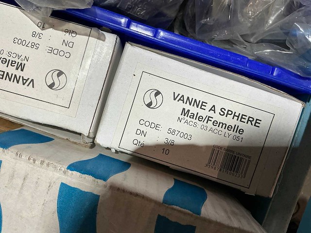Partij messing installatie materiaal - afbeelding 5 van  16
