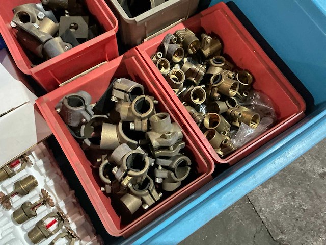 Partij messing installatie materiaal - afbeelding 9 van  11