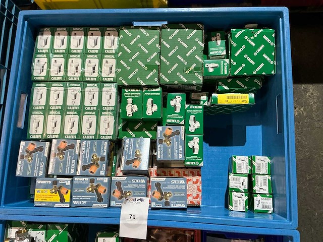 Partij messing installatie materiaal - afbeelding 16 van  16