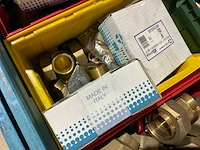 Partij messing installatie materiaal - afbeelding 11 van  11
