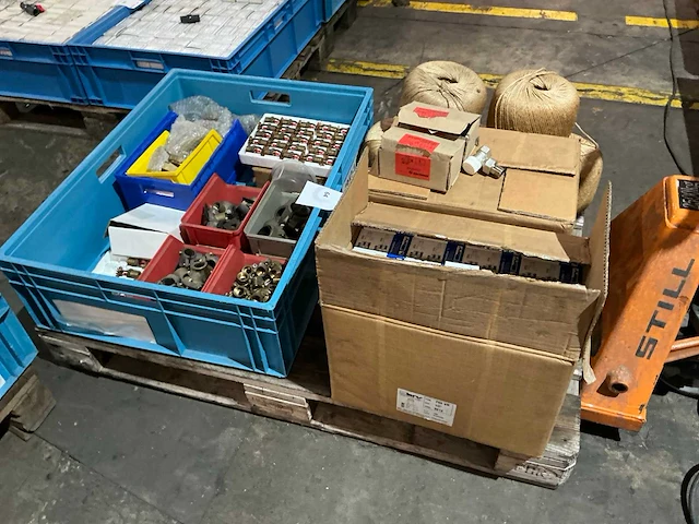 Partij messing installatie materiaal - afbeelding 4 van  11