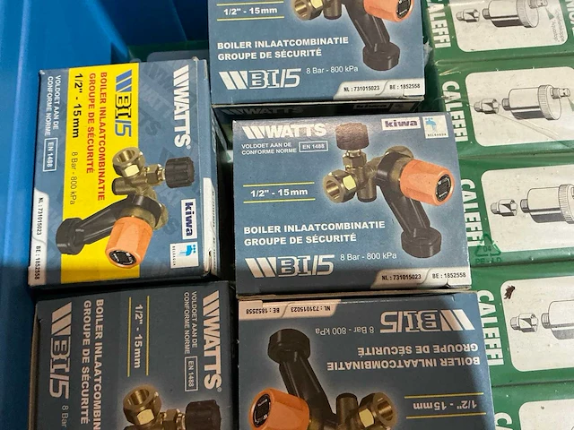 Partij messing installatie materiaal - afbeelding 2 van  16