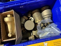 Partij messing installatie materiaal - afbeelding 13 van  14