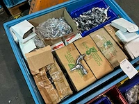 Partij messing kranen en fittingmateriaal - afbeelding 9 van  10