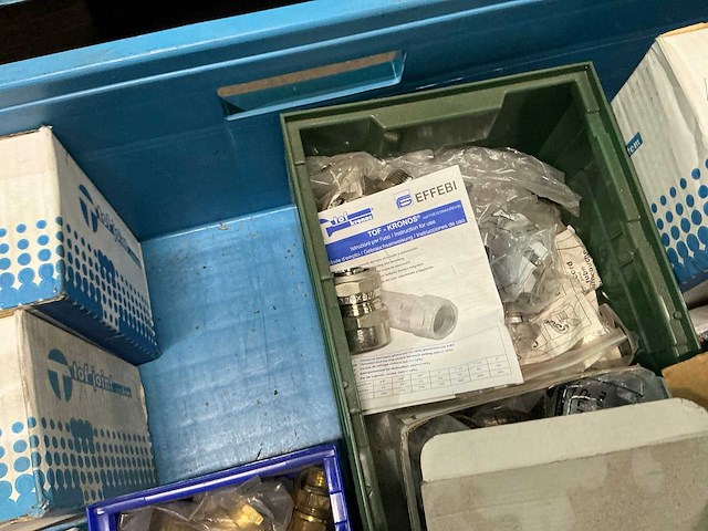 Partij messing pijpfittingmateriaal - afbeelding 5 van  9