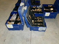 Partij messing schroefkoppelingen 1/4", 3/8", 3/4" en 1" incl. 5 berner sorteerboxen - afbeelding 5 van  5