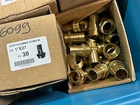 Partij messing slangkoppellingen - afbeelding 3 van  7