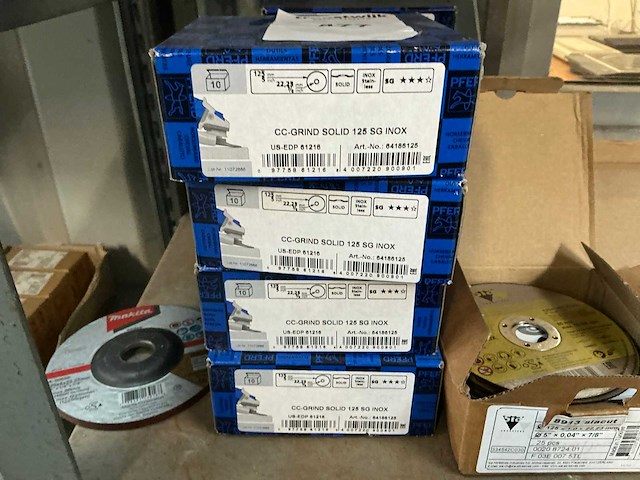 Partij metaal slijpschijven - afbeelding 5 van  6