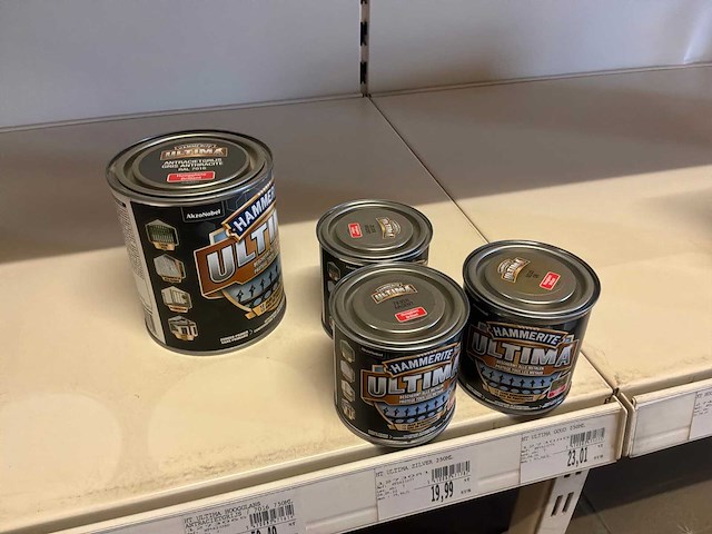 Partij metaallak en borstelreiniger hammerite - afbeelding 9 van  9