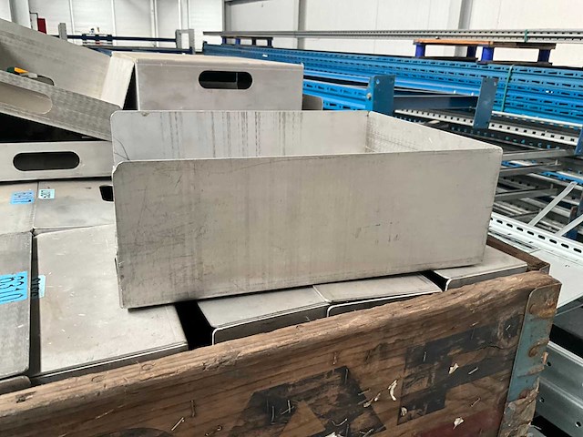 Partij metalen bakjes (50x) - afbeelding 3 van  8