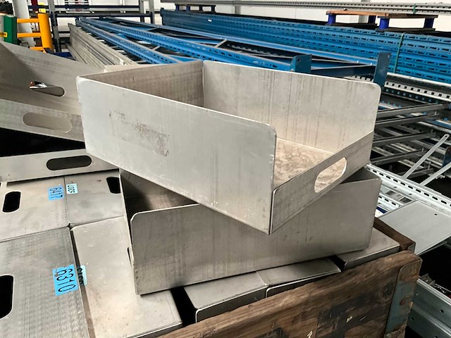 Partij metalen bakjes (50x) - afbeelding 5 van  8