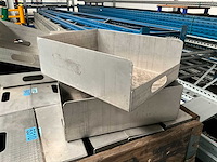 Partij metalen bakjes (50x) - afbeelding 5 van  8