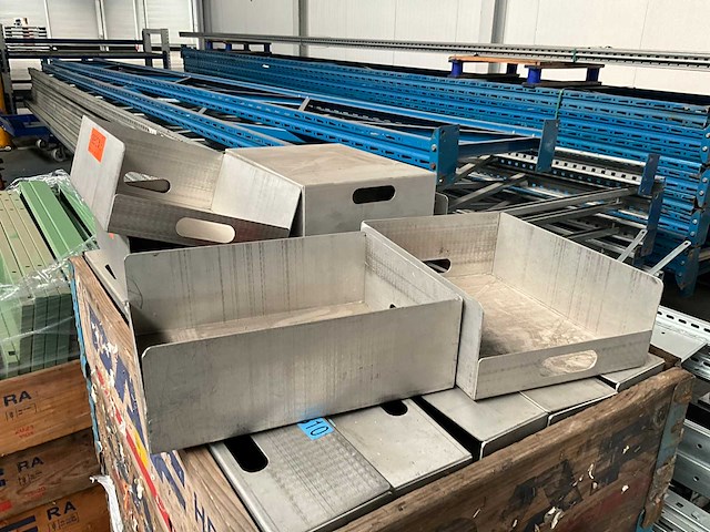 Partij metalen bakjes (50x) - afbeelding 8 van  8