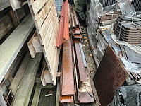 Partij metalen h profielen - afbeelding 1 van  4