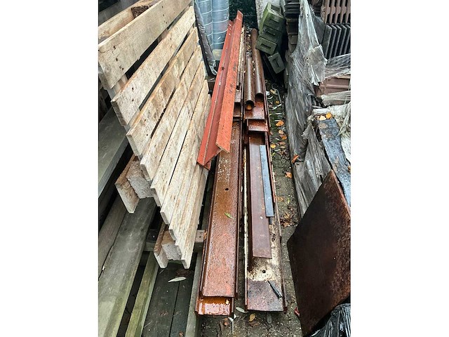 Partij metalen h profielen - afbeelding 3 van  4