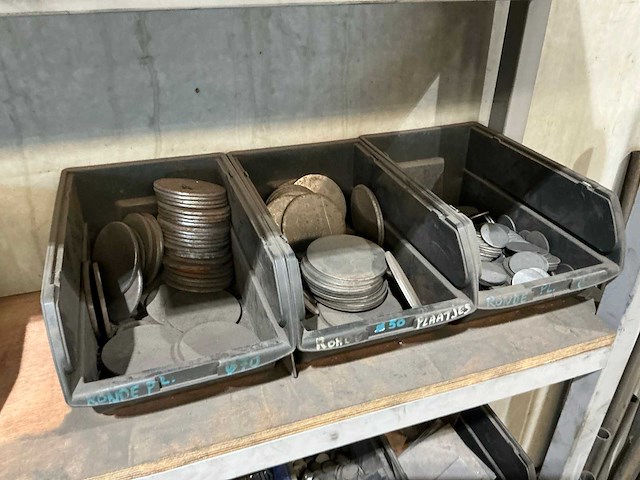 Partij metalen halffabrikaten - afbeelding 6 van  17