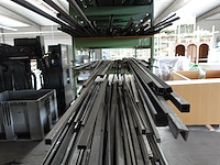 Partij metalen/ inox/aluminium profielen + 9 x houder - afbeelding 3 van  9