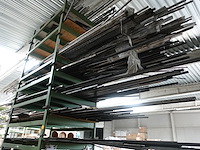Partij metalen/ inox/aluminium profielen + 9 x houder - afbeelding 6 van  9