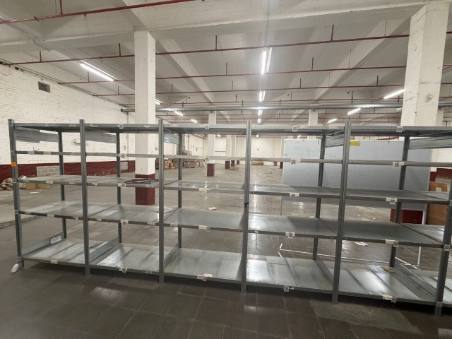 Partij metalen magazijnrekken - afbeelding 6 van  6