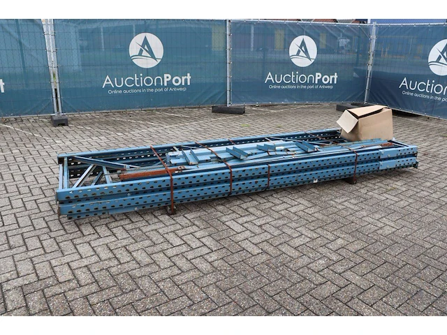 Partij metalen magazijnstellingen - afbeelding 1 van  1
